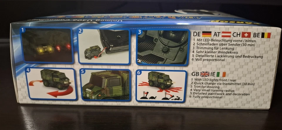 Carson 500504127 RC MB Unimog U406 Camauflage Bundeswehr · NEU · OVP - Bild 4 von 4