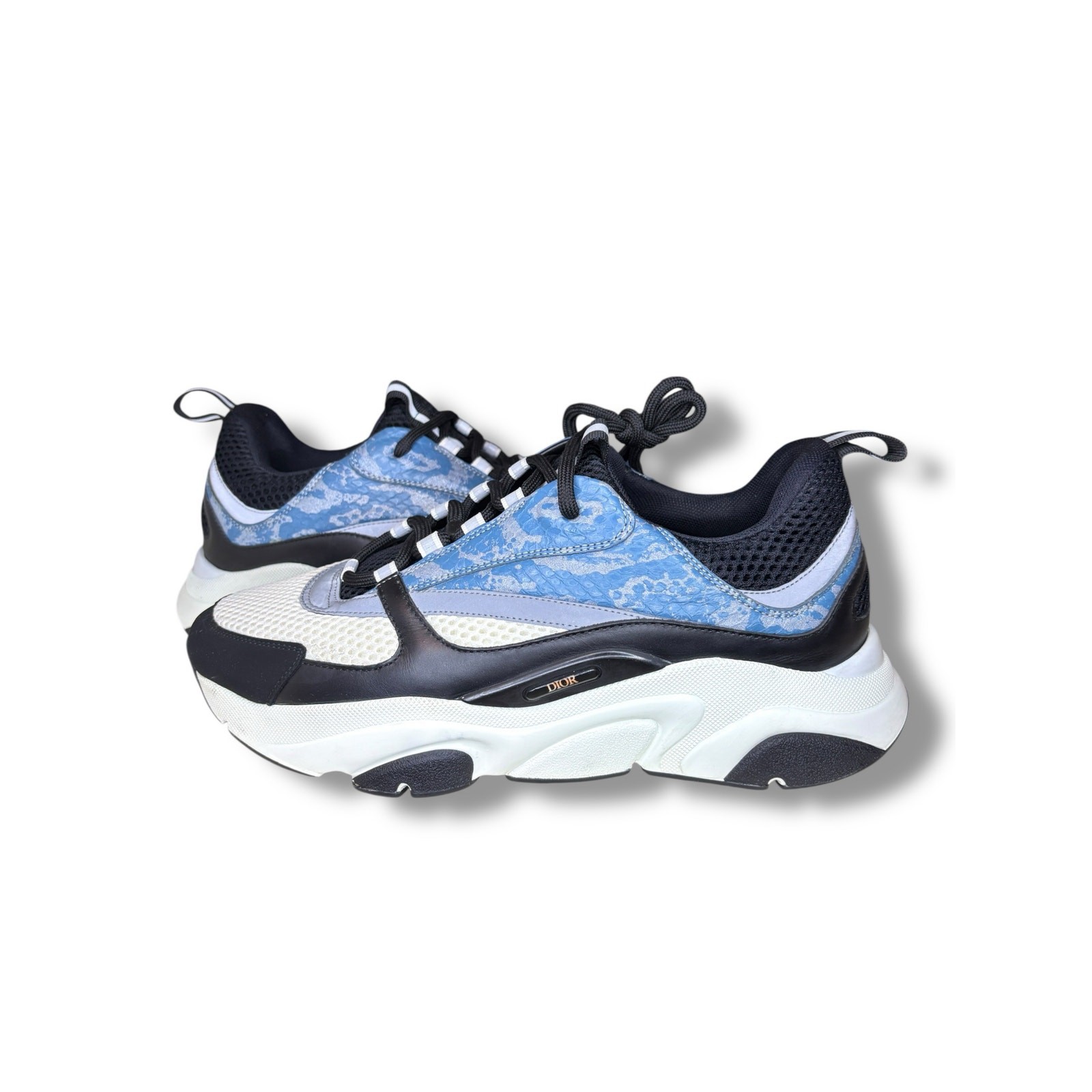Dior B22 Sneaker ‘Blue Reflective / Python’ | Siz… - image 5
