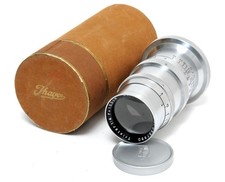  Zeiss for Exakta 66 4/13.5 cm Triotar boxed pre-war very rare