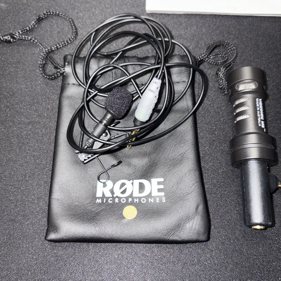 Micrófono de solapa RØDE smartLav+ con adaptador TRRS y manguito de viento - Excelente estado Foto 2 de 4