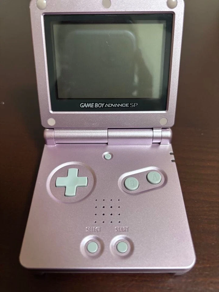 Nintendo Game Boy Advance SP AGS101 Pink with Charger Japan Used Excellent - Image 3 of 4