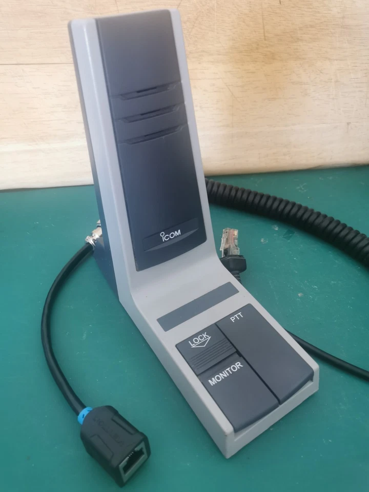 Micro de table ICOM SM-26 + Adaptateur (Yaesu Kenwood Icom ) - Photo 2/4