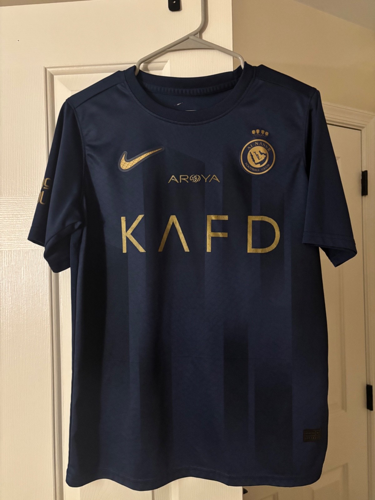 Al Nassr 23/24 Away Nike Cristiano Ronaldo Jersey SIZE S (GOOD CONDITION)