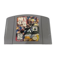 NFL Quarterback Club 98 Nintendo N64 Game Cartridge NUS-NQ8E-USA Acclaim Sports