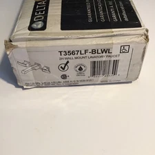 DELTA Two Handle Wall Mount Lavatory Faucet Trim T3567LF-BLWL. New.