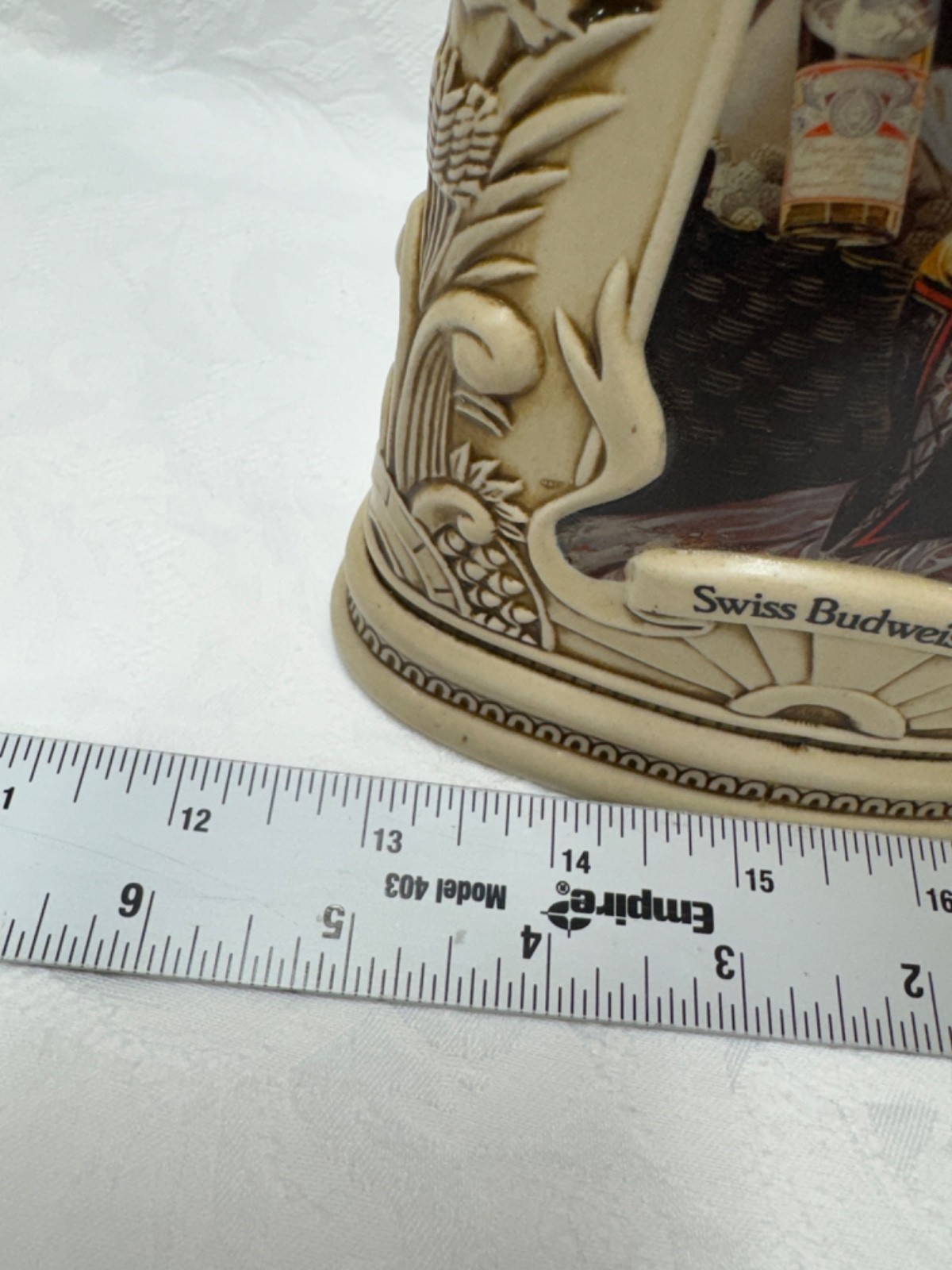 1997 Budweiser CB6 Girls Stein Members Only Anheuser-Busch Collector Vintage