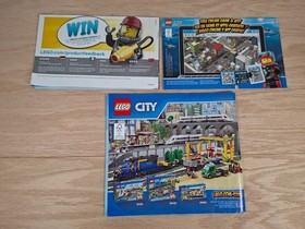 LEGO 60093 City Deep Sea Helicopter Complete with Instructions No Box