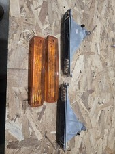 1990-91 Honda Crx Amber Bumper Lights Pair