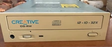 CREATIVE CDRW DRIVE, Model RW1210E
