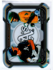 2015 Bowman Chrome Draft Teams of Tomorrow Die Cut Richie Martin, Matt Olson