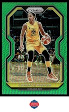 2021 Panini Prizm WNBA #76 Candace Parker Prizms Green