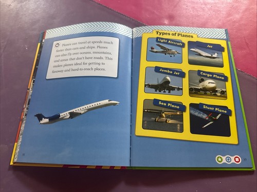 LeapFrog Tag Pen + LeapReader book — LET’S EXPLORE THINGS THAT GO! - Picture 7 of 9