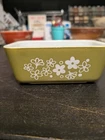 Vintage Pyrex Spring Blossom Crazy Daisy Refrigerator Dish 0502 NO Lid