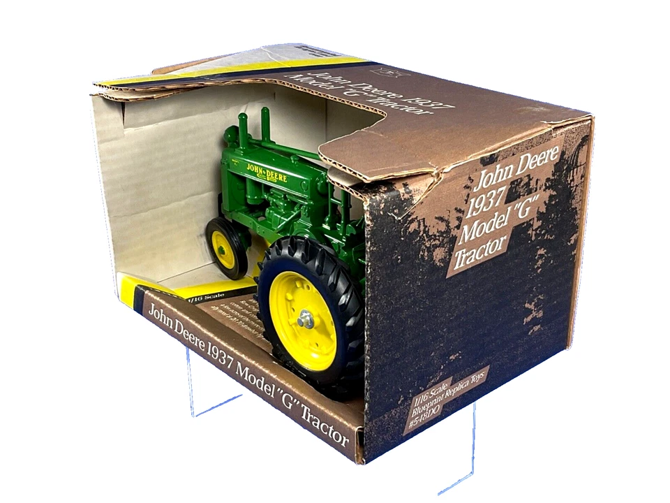 ERTL John Deere 1937 Model "G" Tractor, #548, Narrow Front, Made in The USA - Image 3 of 4
