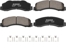 Pastiglie freno anteriori in ceramica compatibili con Ford Expedition 2010-2020/2010-2020