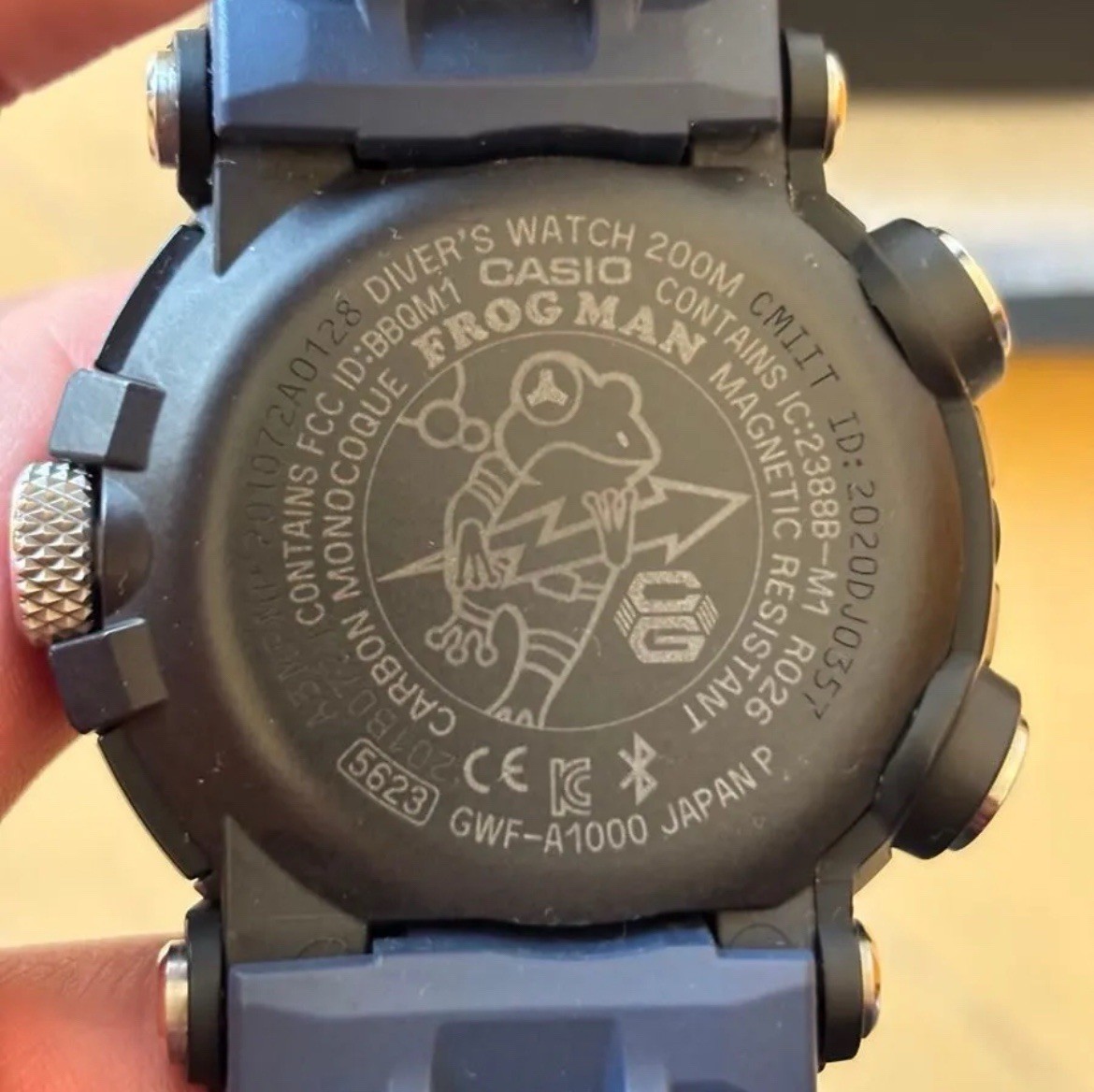 【未使用に近い】G-SHOCK FROGMAN GWF-A1000-1A2JF GWF-A1000-1AJF | CASIO