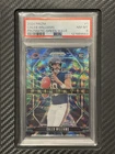 2024 PSA 8 Caleb Williams #1 Prizmatic Green Wave Rookie RC Panini Prizm NFL