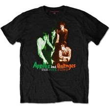 Image of Pink Floyd Unisex T-Shirt Apples and Oranges Black (L)