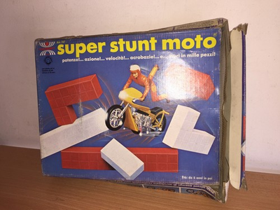 #ad #ad Harbert Kenner SSP MOTORCYCLE and RIDER SUPER STUNT ACTION SET MIB Vintage $73.21