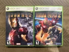 Iron Man 1 & 2 BUNDLE; Both CIB (Microsoft Xbox 360, 2008)