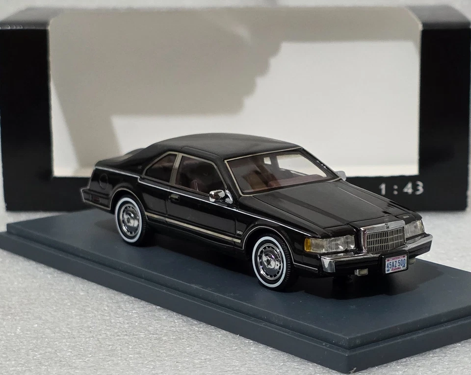Lincoln Mark VII Coupe 2-Door 1984 Black 1:43 Neo NEO45500 EXTREMELY RARE!! - Image 3 of 4