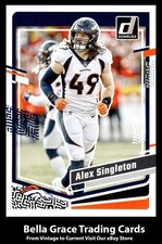 2023 Donruss Alex Singleton #84 Denver Broncos NFL Football