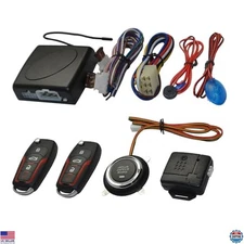 Advanced Keyless Entry Car Alarm System with Remote Start & Push Button Ignition