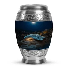 Shark Urn Urn for Ashes Adult Female 3 Inch Burial Funeral Memorial Ash