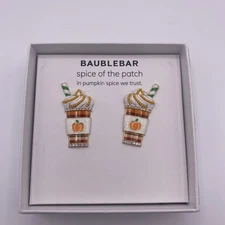 Baublebar Pumpkin Spice Latte Earrings