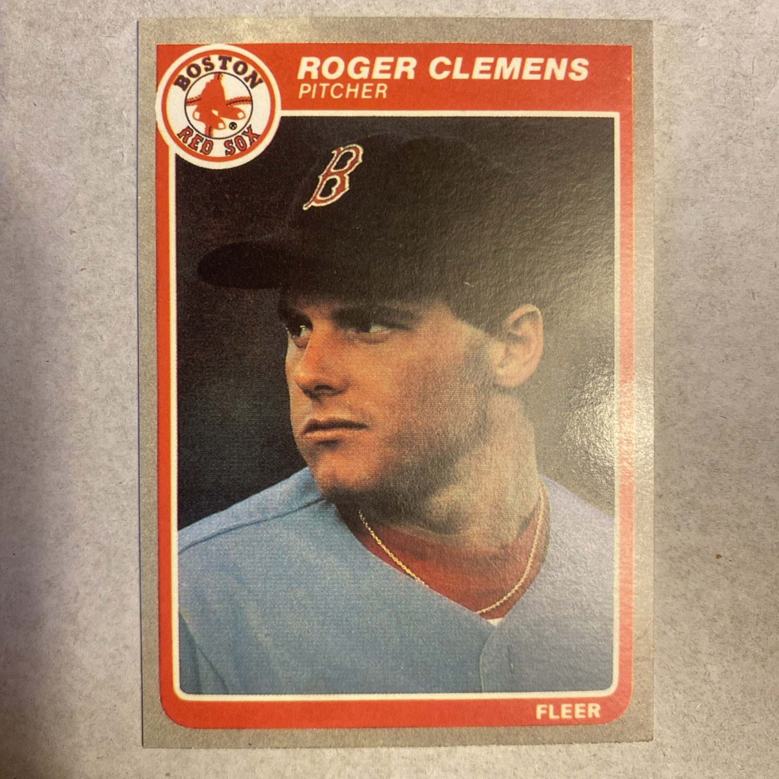 1985 Fleer - Roger Clemens #155 (RC)
