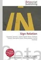 Lambert M. Surhone (U. A.) | Sign Relation | Taschenbuch | Englisch (2026)