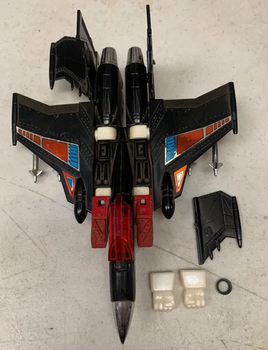 Four Star Transistor Robots Strike Force Phantom Seeker Jet F-15 1985 Complete