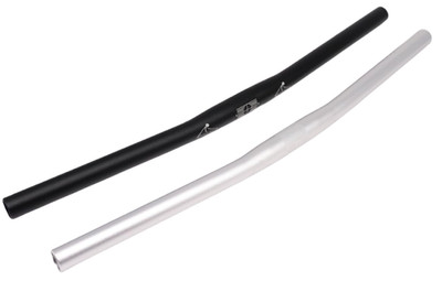 Alu Fahrrad Lenker Flat Bar 25,4mm 540/560mm Fixie Singlespeed Faltrad Matt NEU