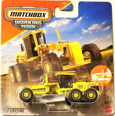 Matchbox - 2025 Working Rigs 6/16 MBX Road Grader (BBJBX73) | eBay