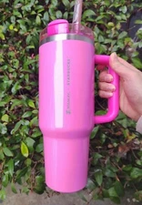 Stanley x Starbucks Winter Pink 40oz Tumbler Target Exclusive New