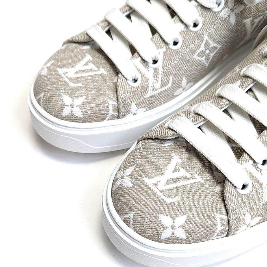 Authentic Louis Vuitton Timeout Line Sneakers  si… - image 4