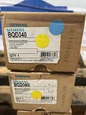 SIEMENS, BQD340, 40A, 480V, 3 POLE, NEW IN BOX, CIRCUIT BREAKER  