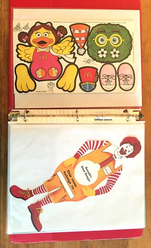 30+ 30+ 30+ MCDONALD'S GAMES, FRY BOXES, DOOR HANGER, MYSTERY STORIES, ETC.