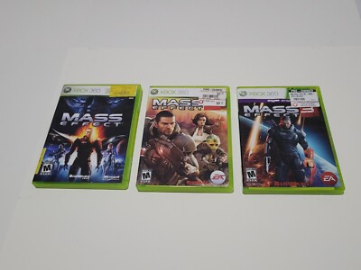 Mass Effect Trilogy 1/2/3 (Microsoft Xbox 360) Bioware, Commander Shepherd