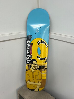 Jerry Hsu Chocolate Skateboard deck 2014 City Series Evan Hecox BRAND NEW