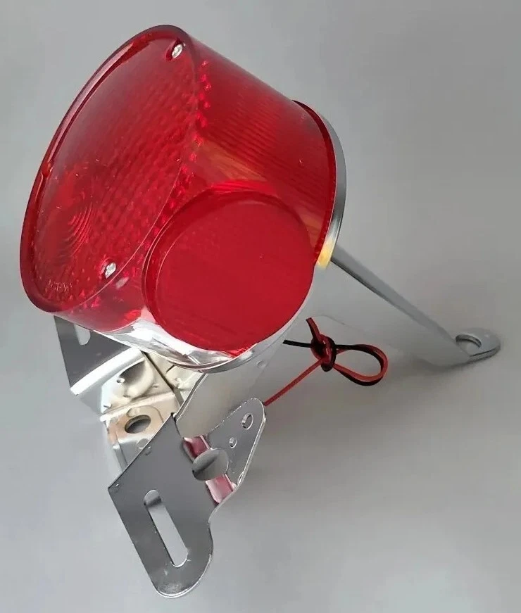 Cristal De Luz Trasera Completo Para YAMAHA RD 350 LC, RZ 250, RZ 350 – Rojo, Original ItalyRacing