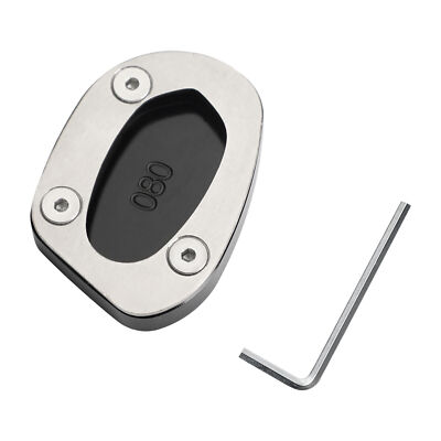 Topteng Motorcycle Kickstand Pad – Enlarged Side Stand Plate For Triumph Speed Twin & Thruxton 1200 - View #8