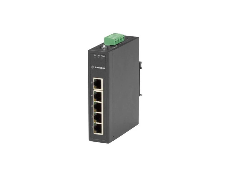 BLACK BOX NETWORK SERVICES - INDUSTRIAL 10/100-MBPS ETHERNET SWITCH-UNMANAGED, E - Image 4 of 4