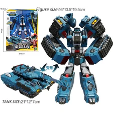 Tobot V Galaxy Detectives Tank Man Transforming Robot Vehicle Action Figure Toy