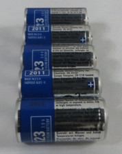 Bulk lot of 5 Energizer CR123A 3V Lithium Batteries OUTDATED 2011 - USA MADE