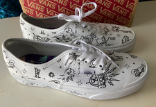 VANS AUTHENTIC UNIDENTIFIED U-Paint White MENS 8.5 WOMENS 10 NEW IN BOX