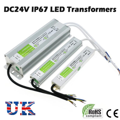 DC 24V Wasserfest IP67 LED Treiber Netzteil Transformer 240V für LED Streifen