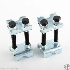 2pc MINI COIL SPRING COMPRESSOR ADJUSTABLE SPRING STRUTS SHOCKS ADJUSTER TOOL 