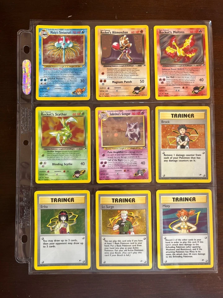 2000 Pokemon TCG: Full Complete Gym Heroes Set (132/132) - NM / MP Condition - Image 2 of 4