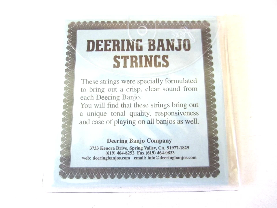 Deering 5 String Banjo Strings (Medium Gauge) - Image 2 of 2